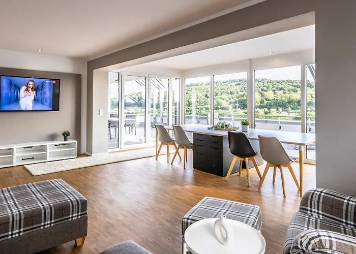 Апартаменты Stadthaus Neckarsulm Serviced - Penthouse Erlenbach