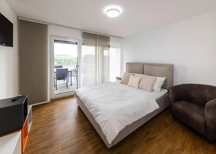 Апартаменты Stadthaus Neckarsulm Serviced - Penthouse Erlenbach *
