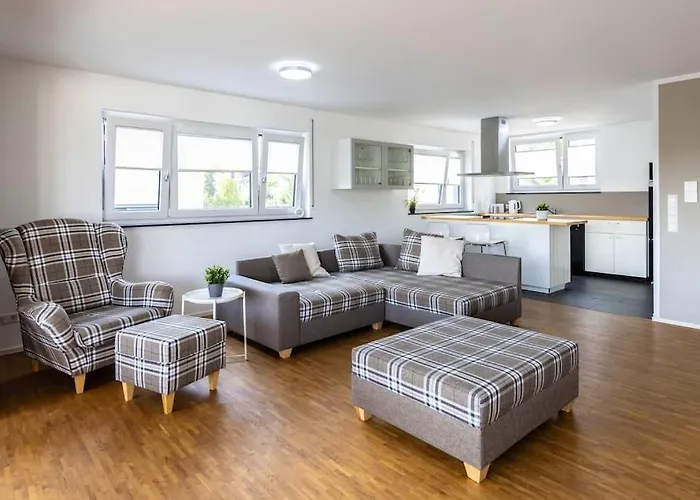 Апартаменты Stadthaus Neckarsulm Serviced - Penthouse Erlenbach